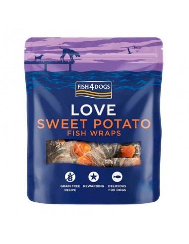 Fish4Dogs Sea Wraps Sweet Potato