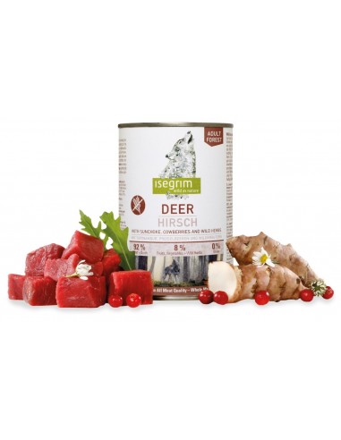 Isegrim lata Perro Ciervo y Arandanos